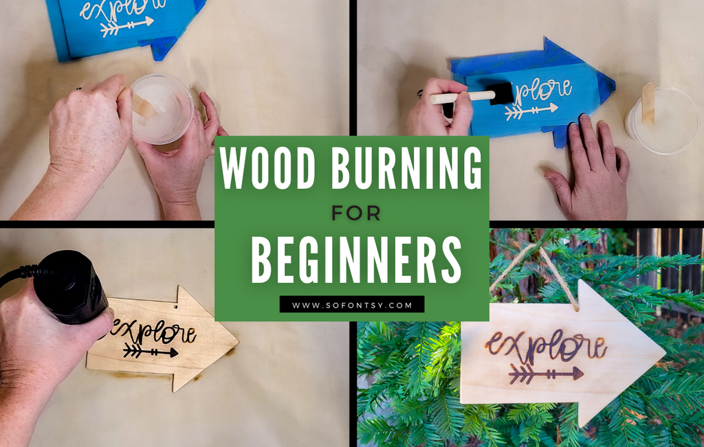 Wood Burning for Beginners: A Wood Burning Tutorial - So Fontsy