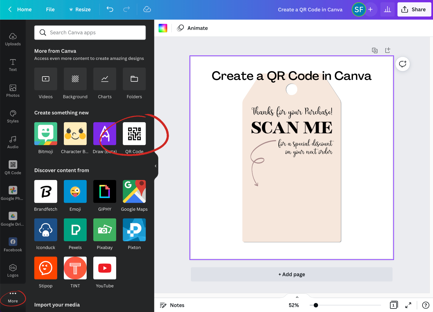 How to Create a QR Code in Canva So Fontsy VIP