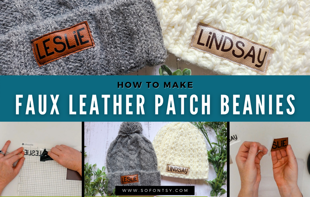Vikalpah: How to add heat transfer vinyl to faux leather using