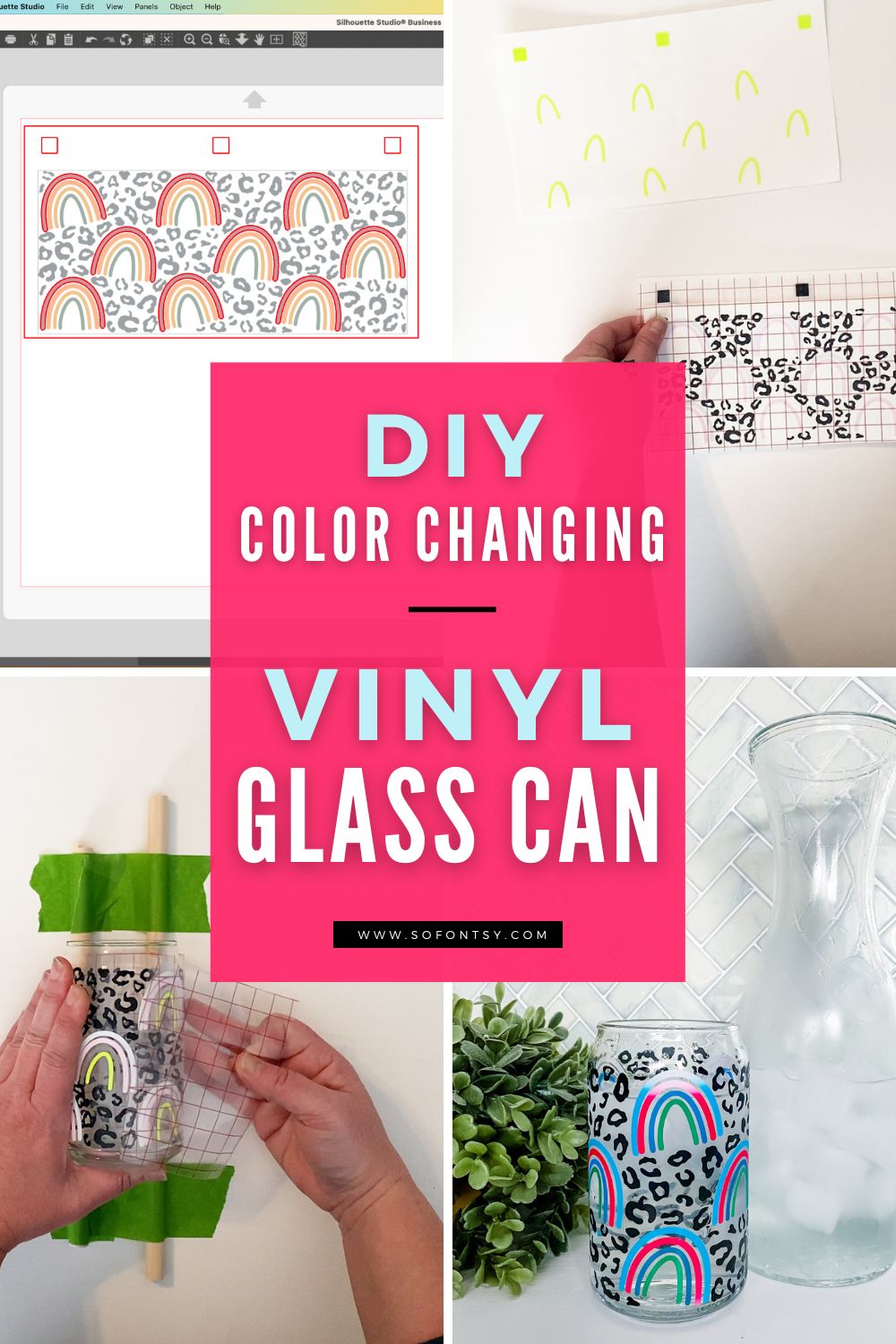 How to Make Color Changing Vinyl Tumblers 