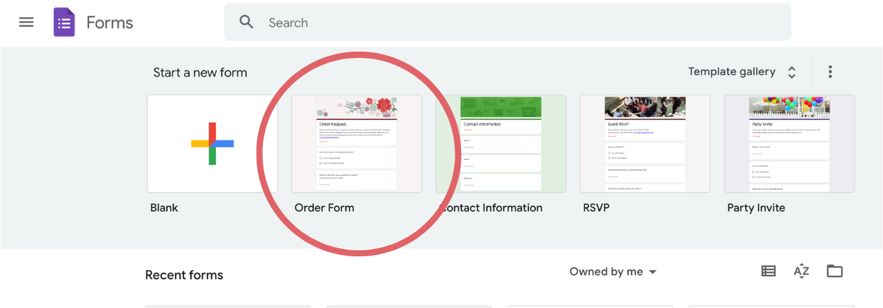 How to Create an Online Order Form