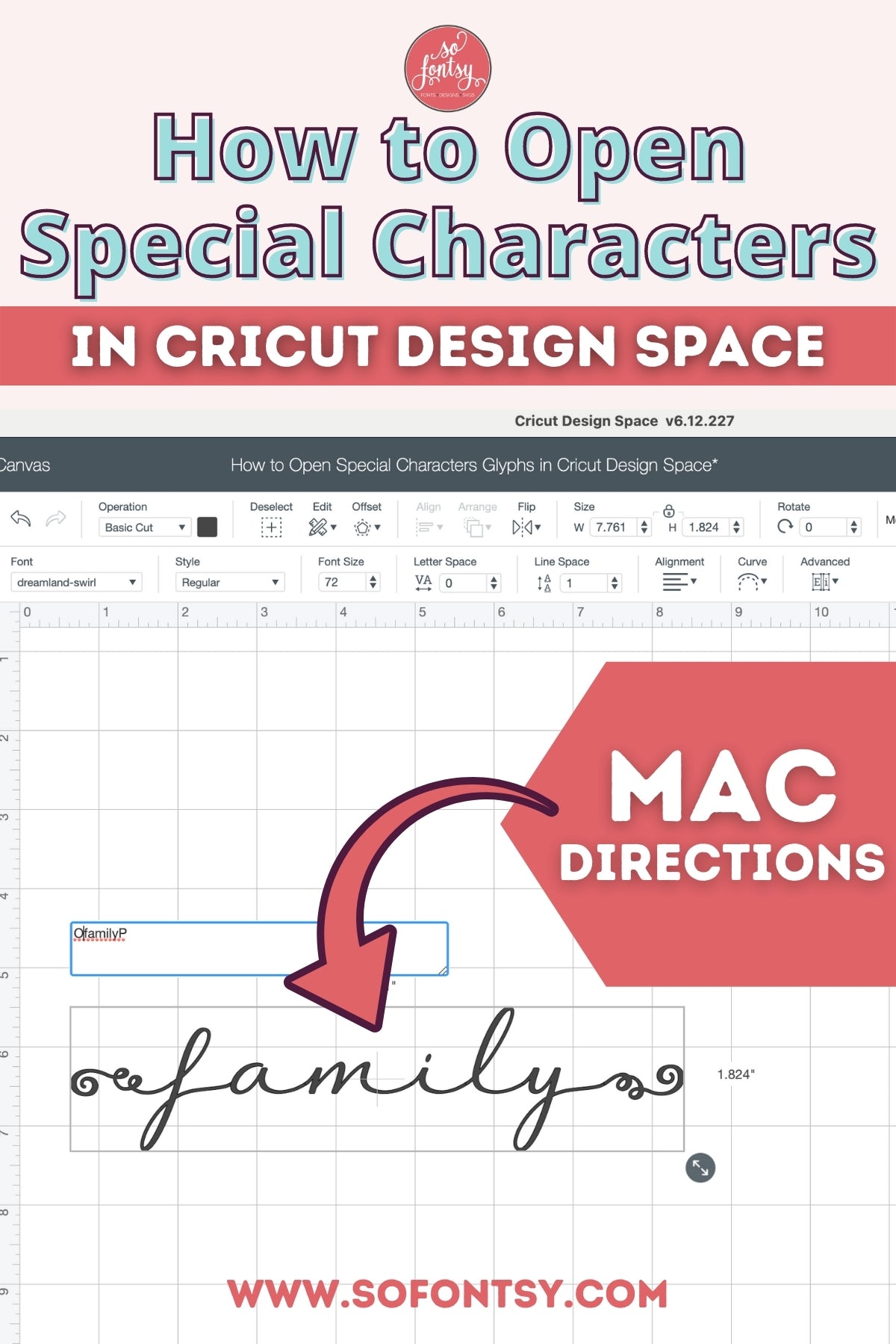 Make any font a Stencil Font in Cricut Design Space 