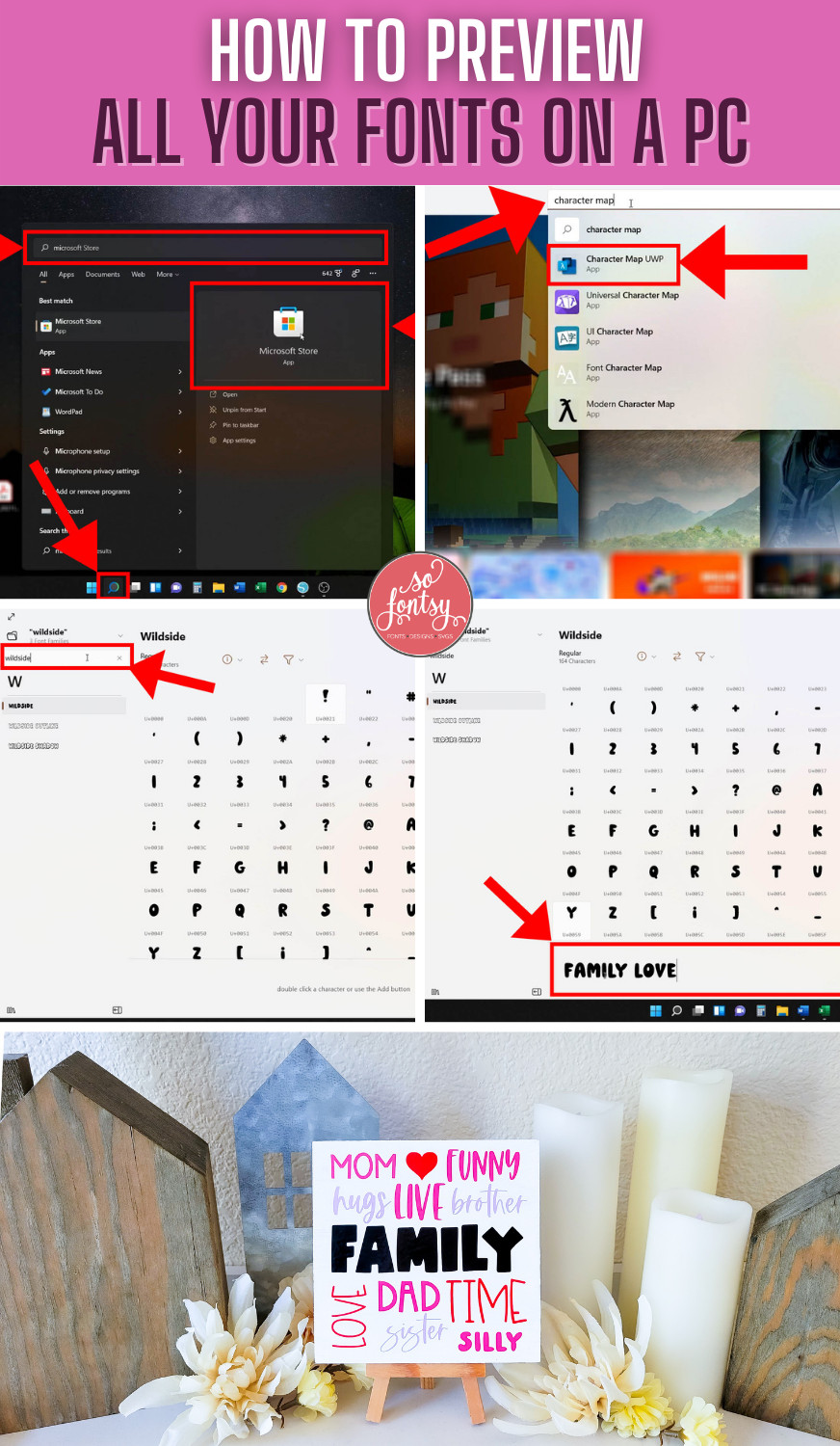 How to Preview All the Fonts on Your PC Computer