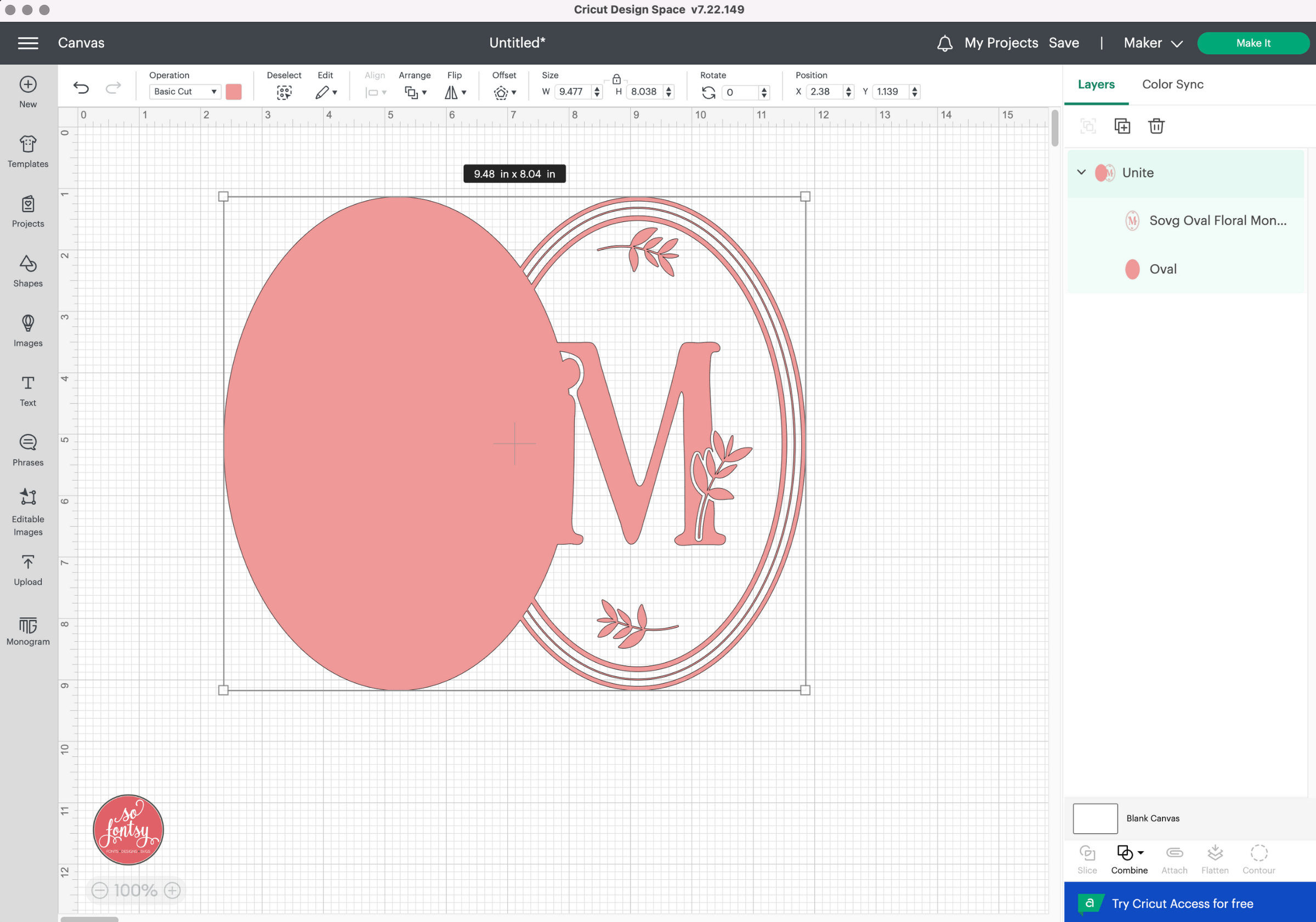 How to Unweld Combine Menu Options Cricut Design Space Tutorial