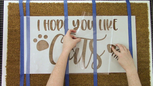 How to Make the Perfect DIY Doormat with Cricut or Cameo