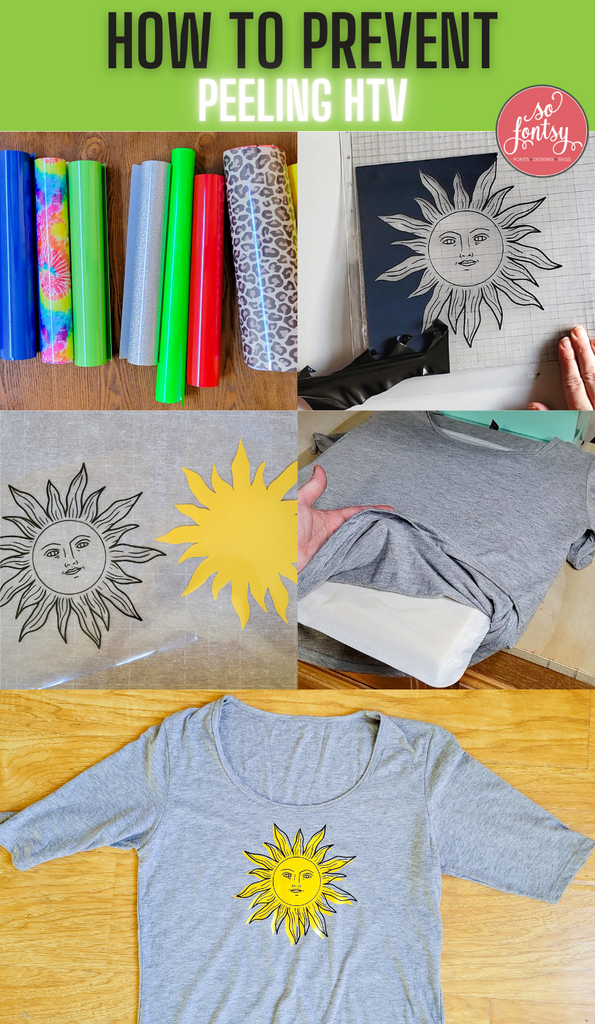 How To Fix Heat Transfer Vinyl When It Peels Off?– TeckwrapCraft