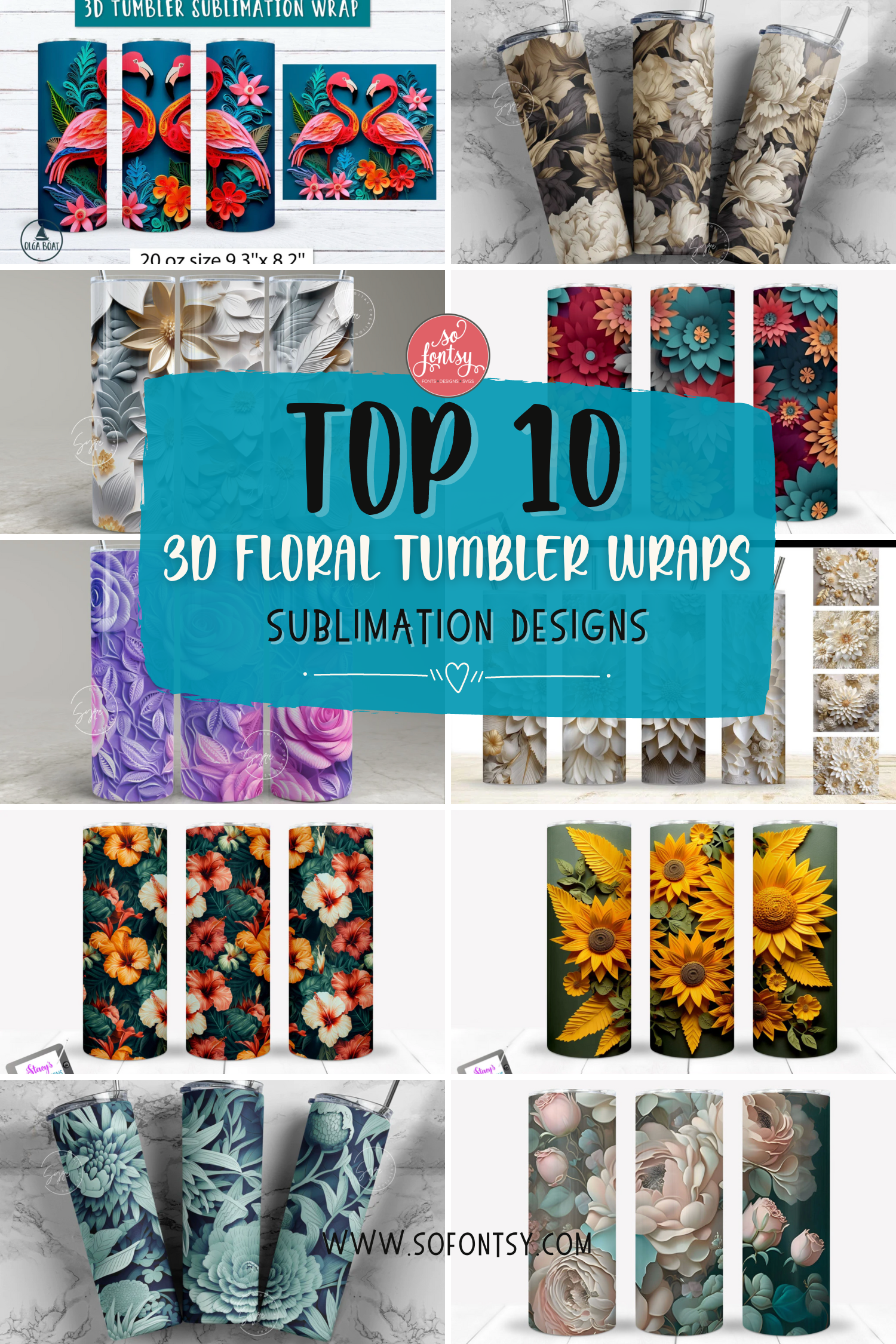 How to Use Sublimation Tumbler Wraps - So Fontsy