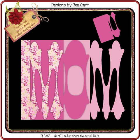 Download 049 Mom Or Mum Card Or Vinyl So Fontsy