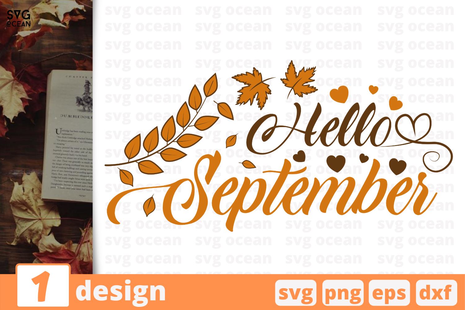 Download 1 Hello September Autumn Quotes Cricut Svg So Fontsy