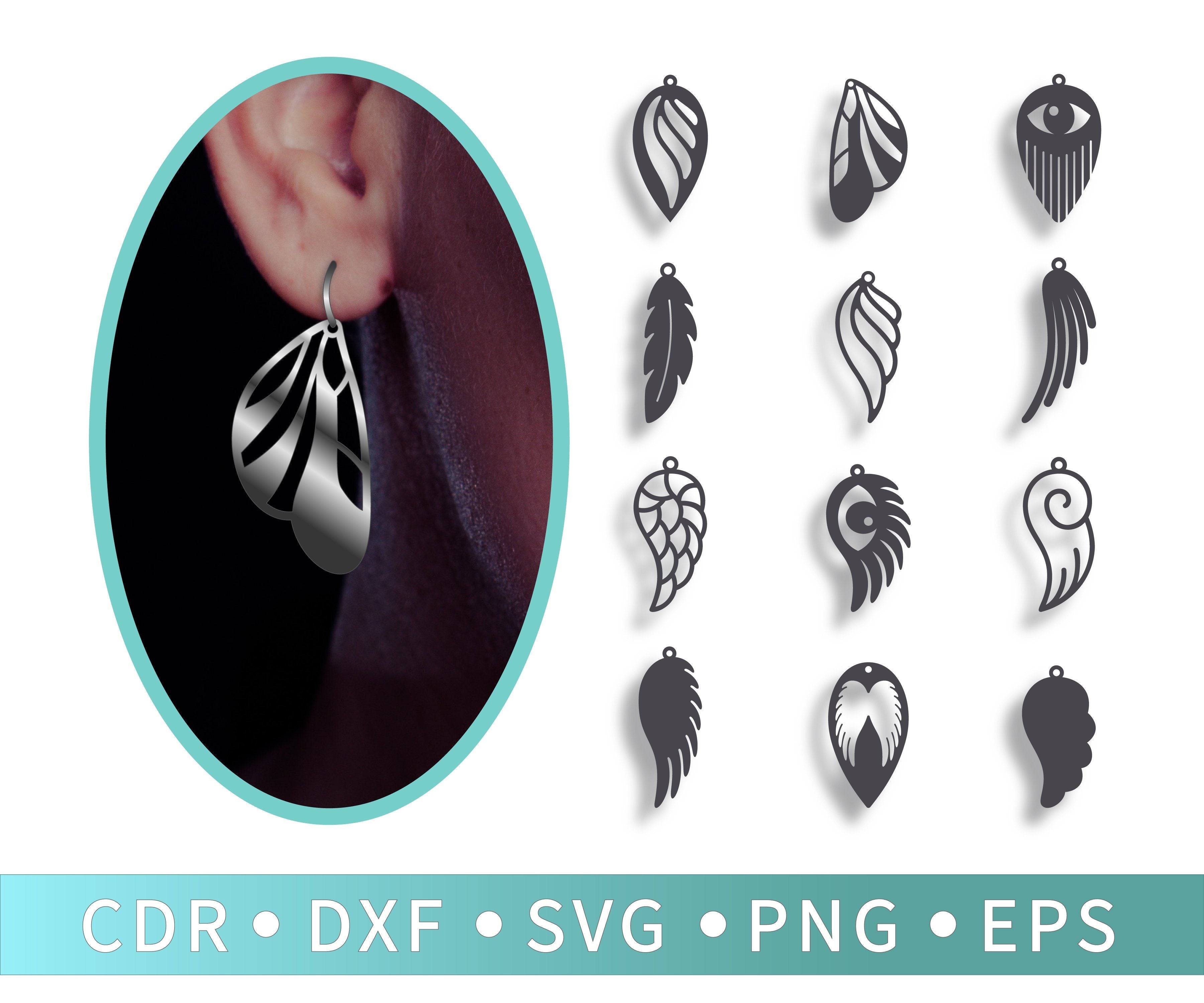 Free Free Butterfly Earring Svg 825 SVG PNG EPS DXF File