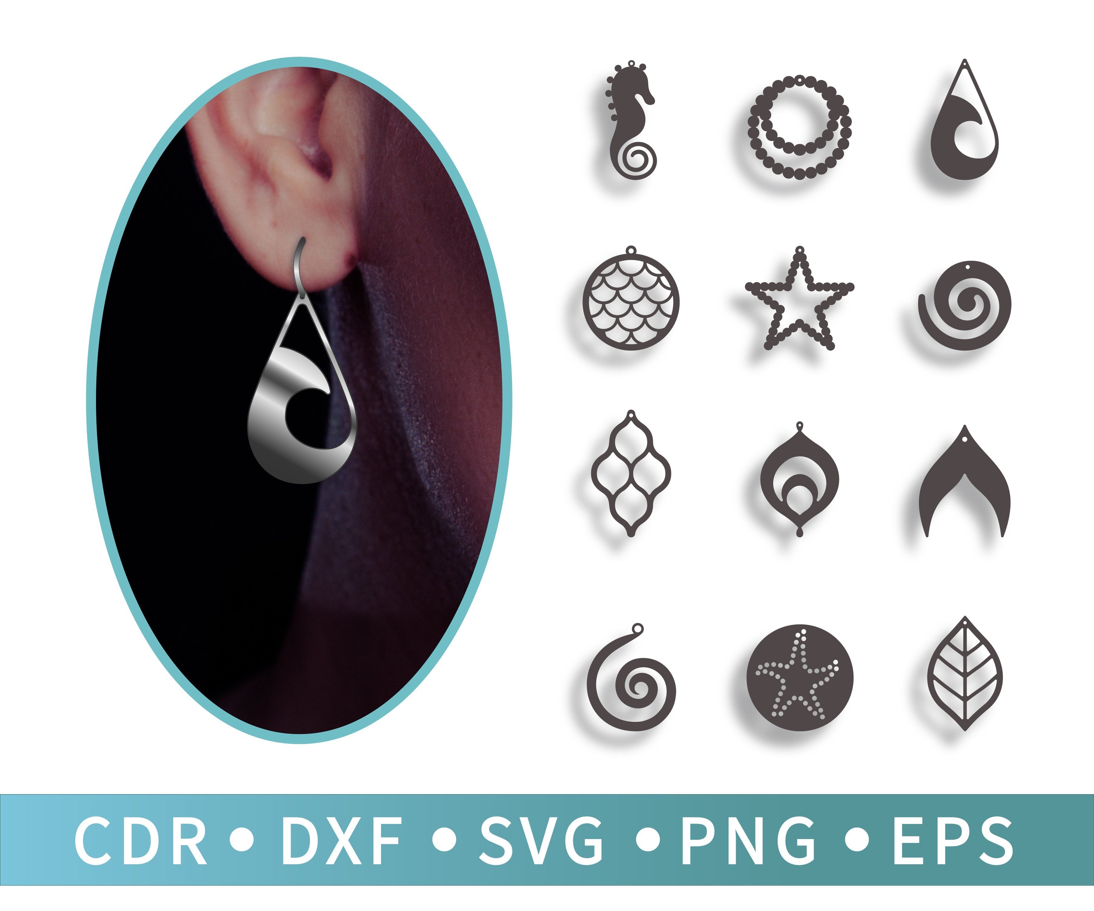Free Free 334 Mermaid Earring Svg SVG PNG EPS DXF File