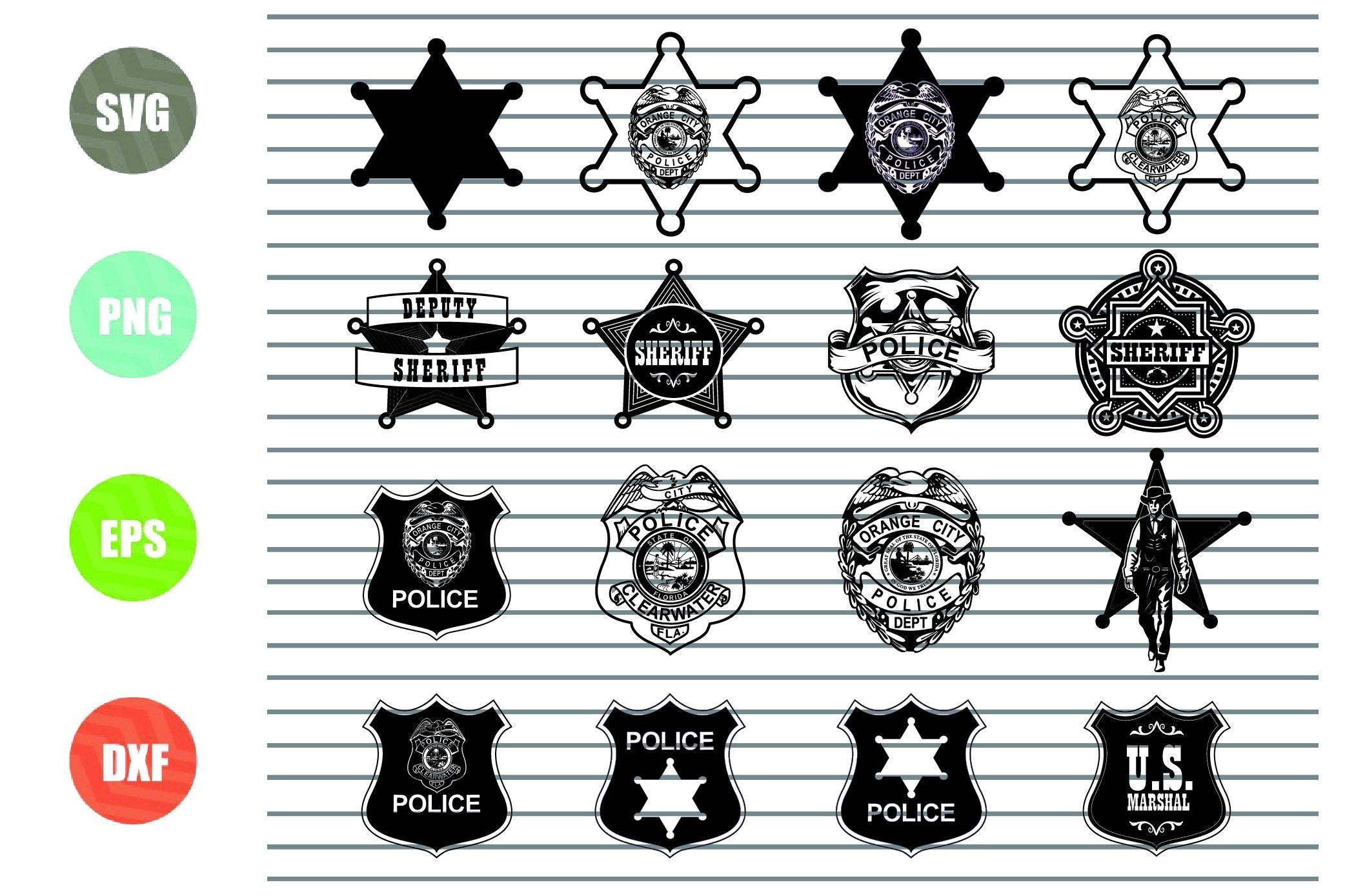 Download 16 Styles Sheriff Badge Svg Police Badge Svg Police Star Svg Sherif So Fontsy