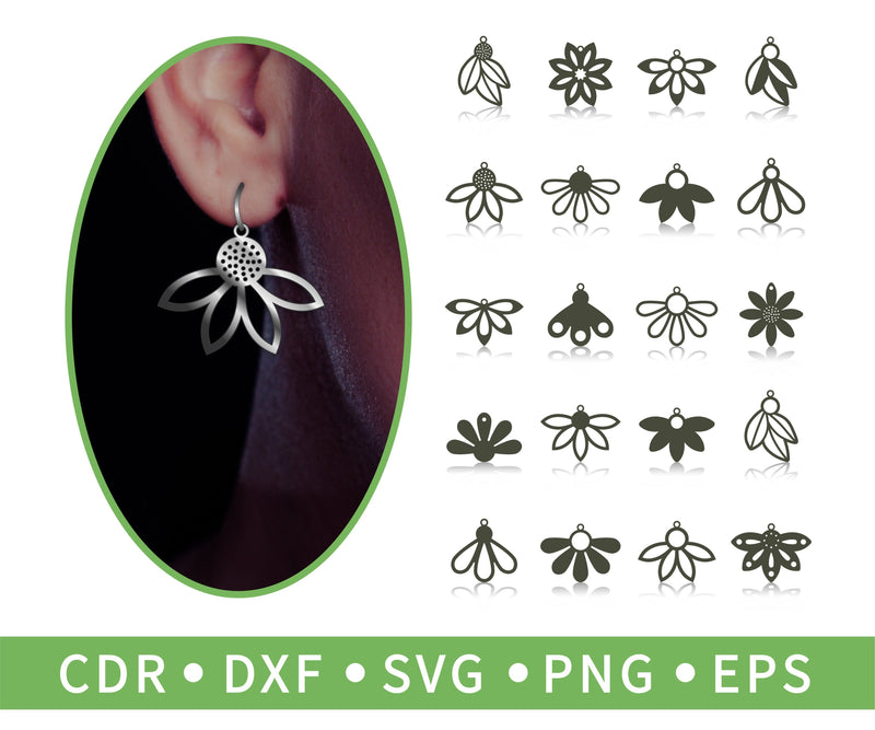 Free Free Sunflower Earring Svg Free 799 SVG PNG EPS DXF File