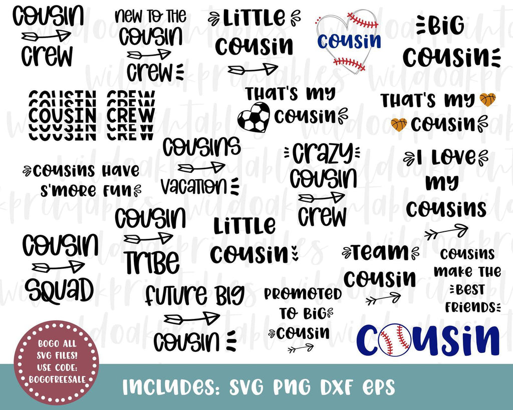 Products Tagged Cousins Svg So Fontsy