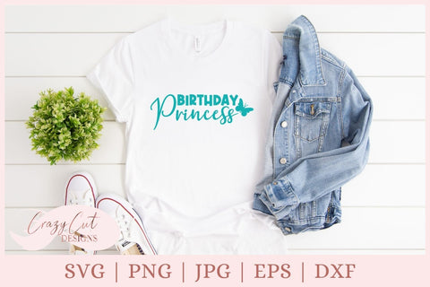 Download 22 Birthday Princess Svg Bundle Birthday Princess Shirt Svg So Fontsy