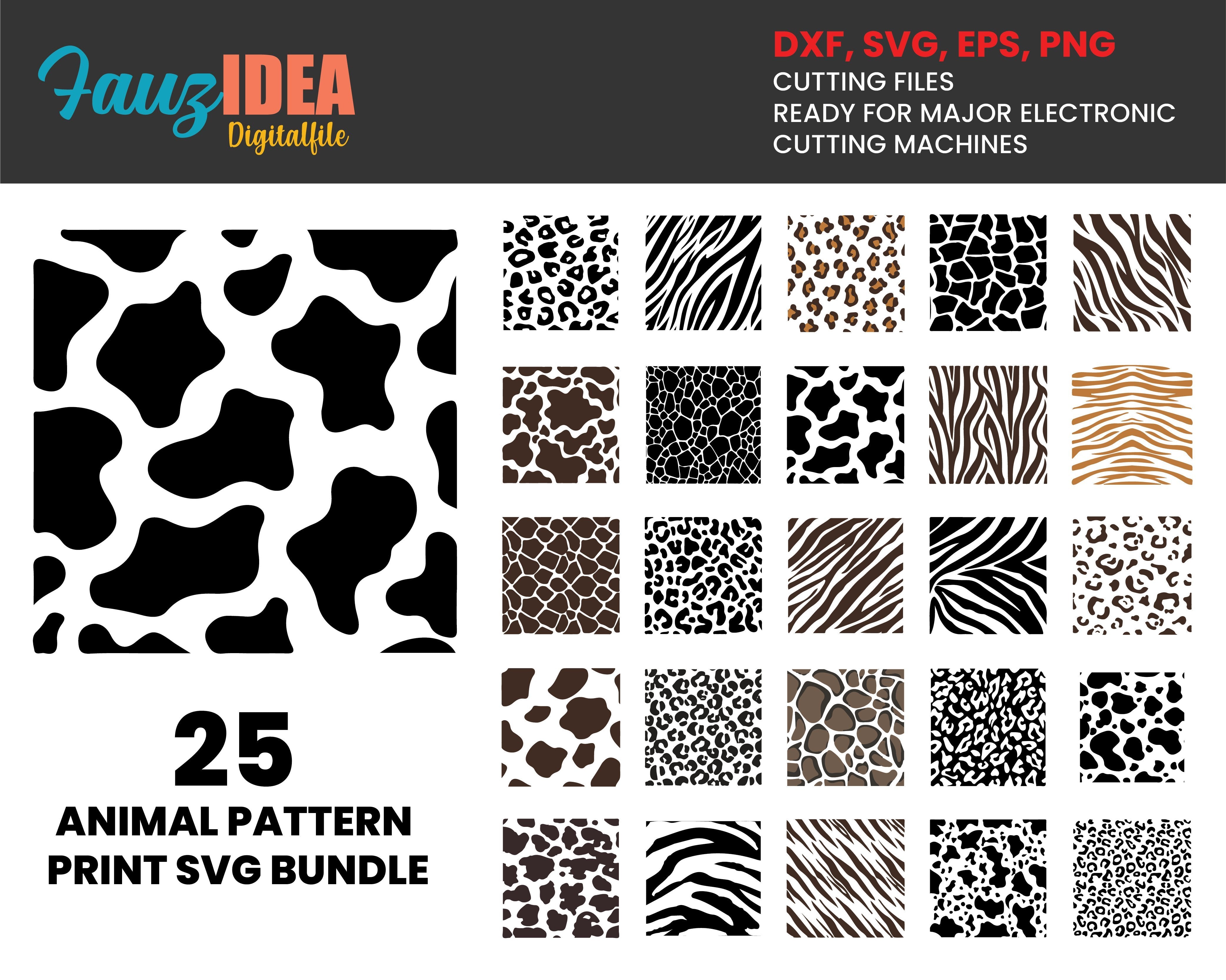 Download 25 Animal Print Svg Bundle Animal Skin Svg Animal Pattern Svg Animal Print Cut Files Animal Print Clipart Cut File For Cricut So Fontsy