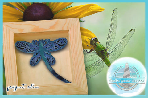 Download 3d Dragonfly Mandala Multi Layered Mandala Svg Files For Cricut So Fontsy