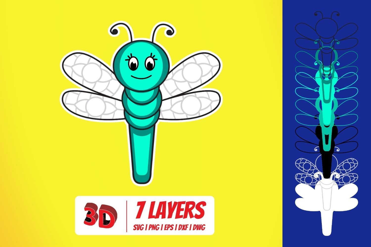 Download 3d Dragonfly Svg So Fontsy