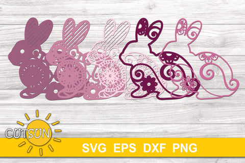 Free Free Layered Bunny Svg 531 SVG PNG EPS DXF File