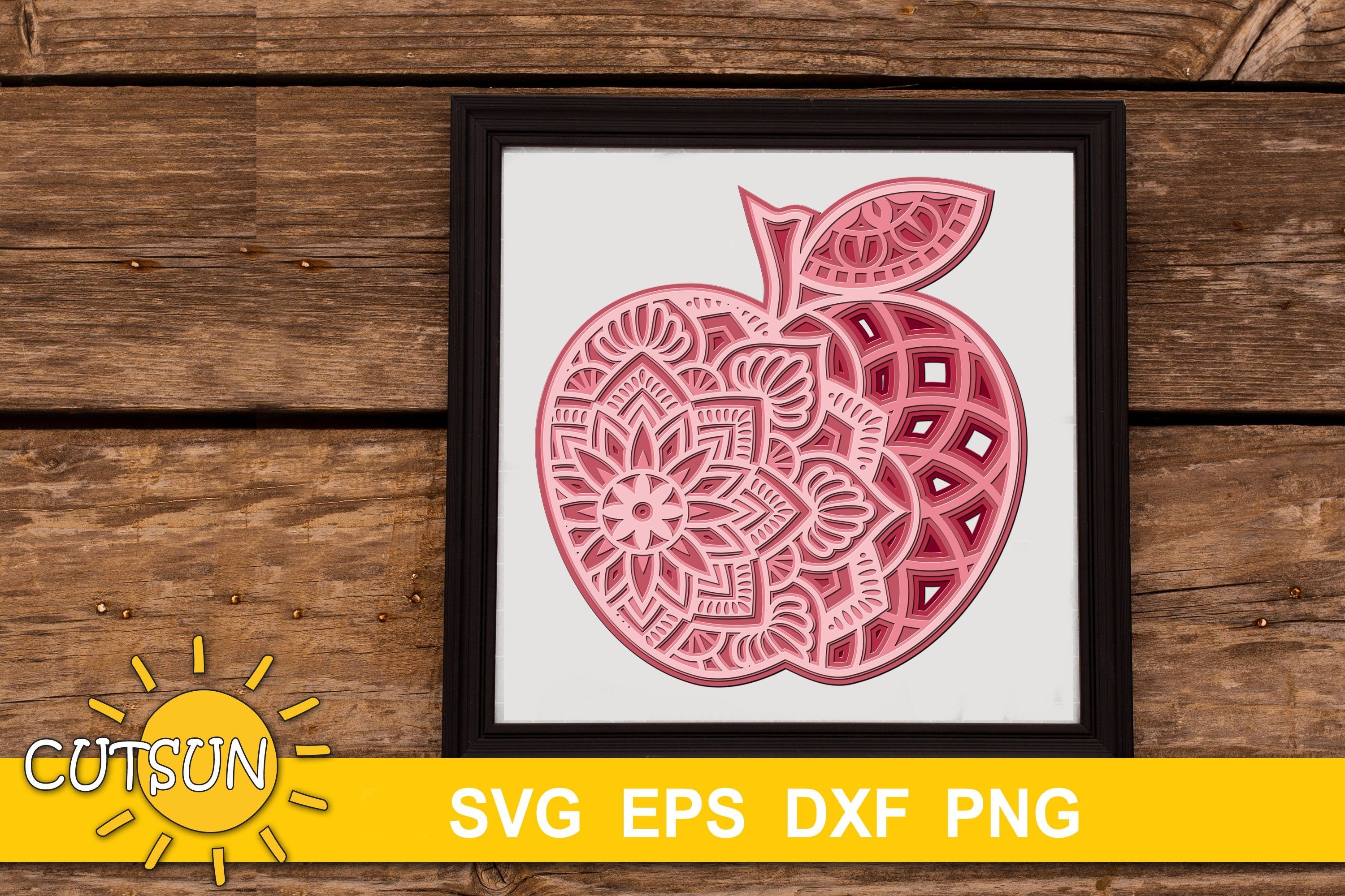 Free Free 281 Layered Mandala Cut Files SVG PNG EPS DXF File