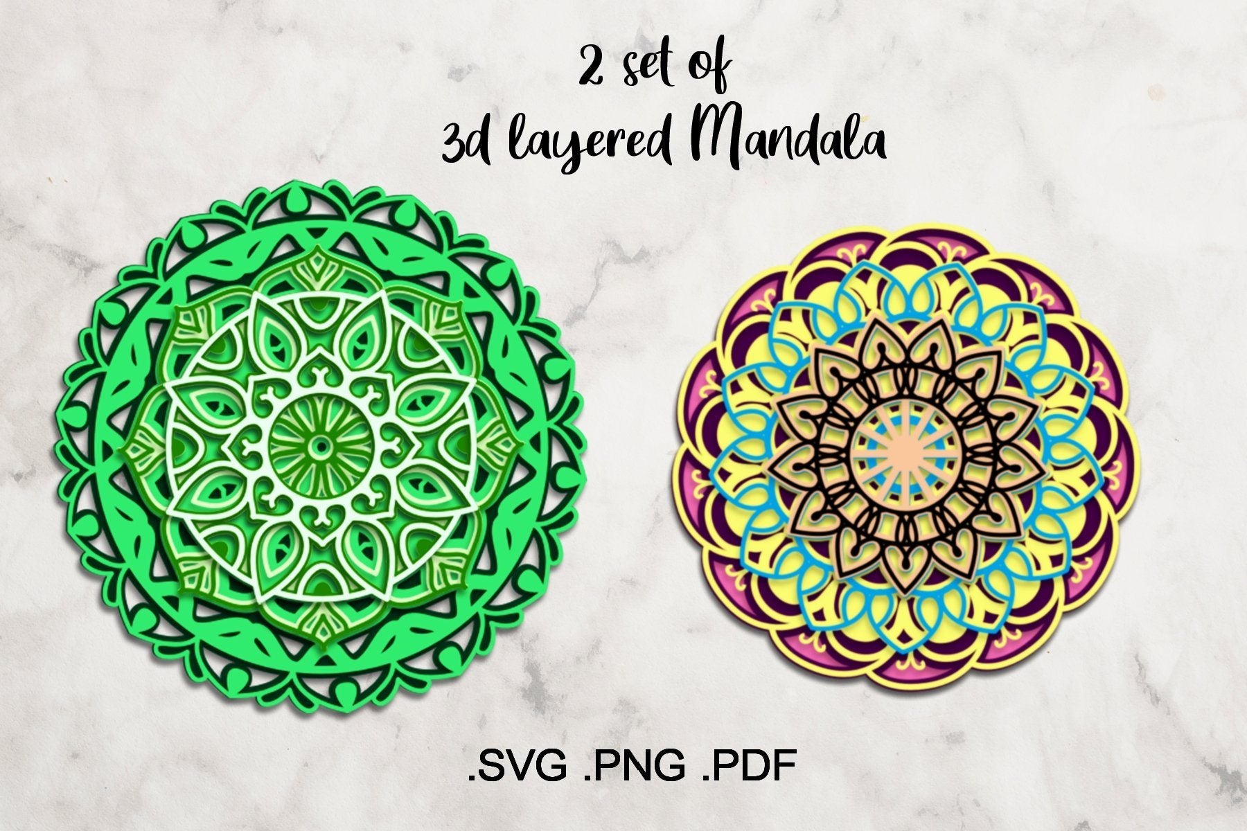 Free Free 159 Layered Mandala How To SVG PNG EPS DXF File