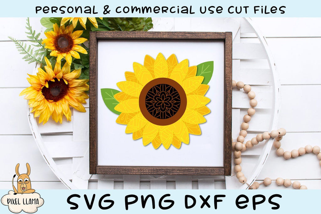 Free Free 3D Layered Sunflower Svg Free 948 SVG PNG EPS DXF File