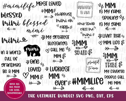 Download 40 Designs Ultimate Mimi Life Svg Mimi Svg Mimi Svg Bundle Funny Mimi Svgs Blessed Mimi Svgs Baseball Mimi Svgs Funny Mimi Quotes Price So Fontsy