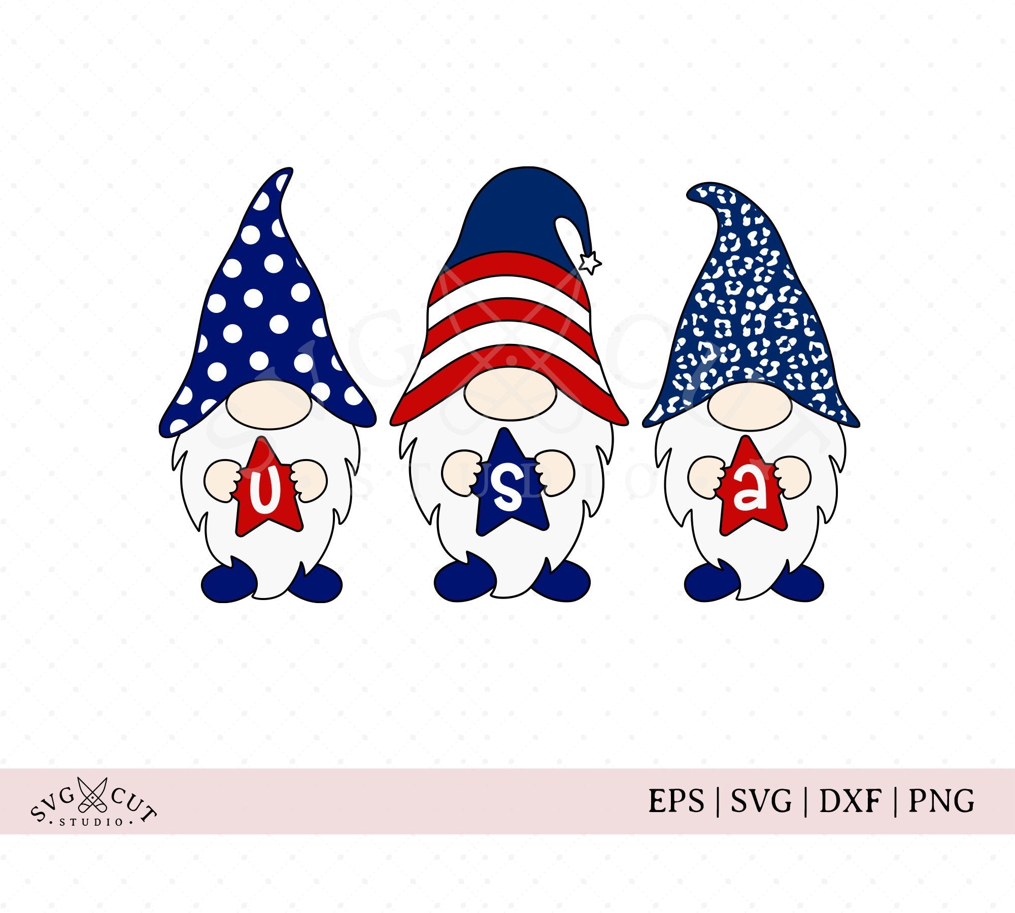 Download 4th Of July Gnomes Svg Files So Fontsy