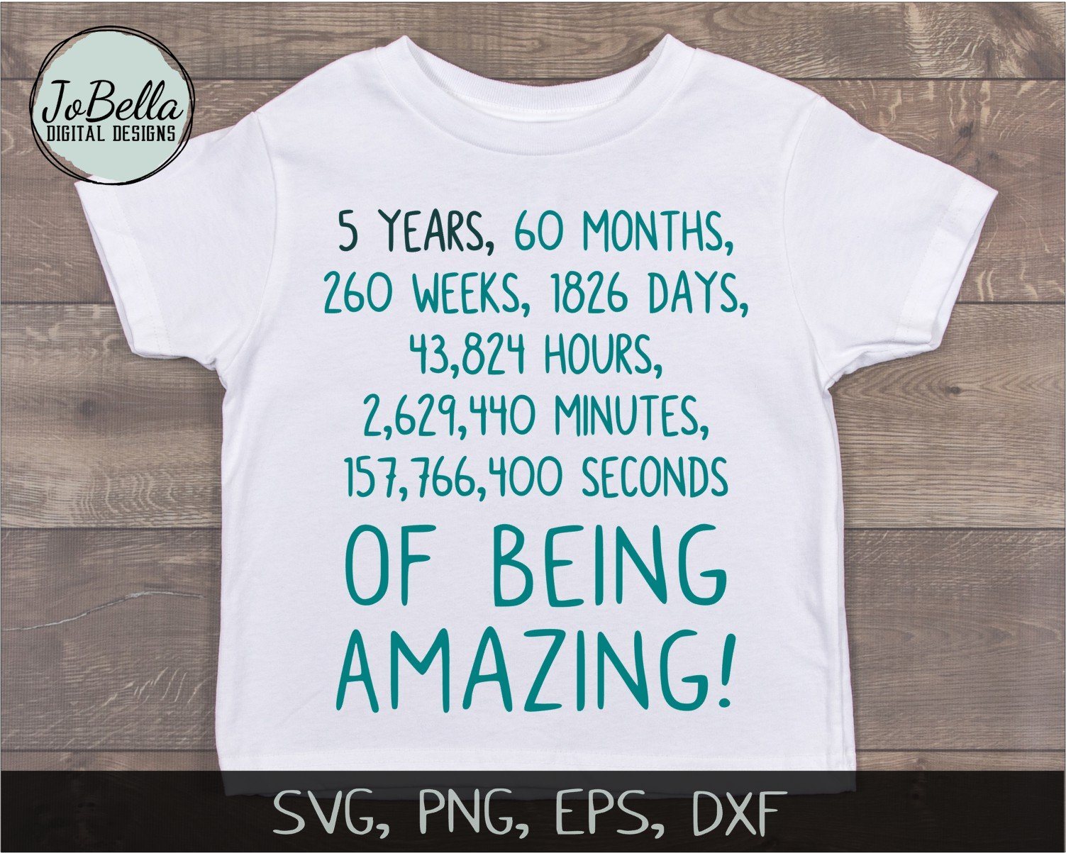 Download 5th Birthday Shirt Svg So Fontsy