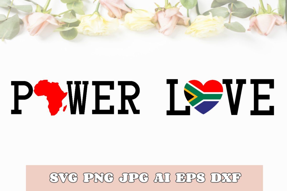 Africa Flag Love Vector Cut File Svg Dxf Png Jpg Eps Ai Pdf So Fontsy