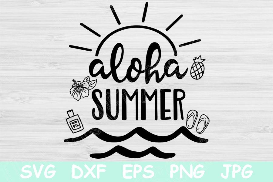 Download Aloha Summer Svg Sun Svg Pineapple Svg Family Vacation Svg Beach Svg Camping Cricut Downloads Silhouette Studio Files Svg Dxf Eps Png Pdf Craft Supplies Tools Stencils Templates Kromasol Com