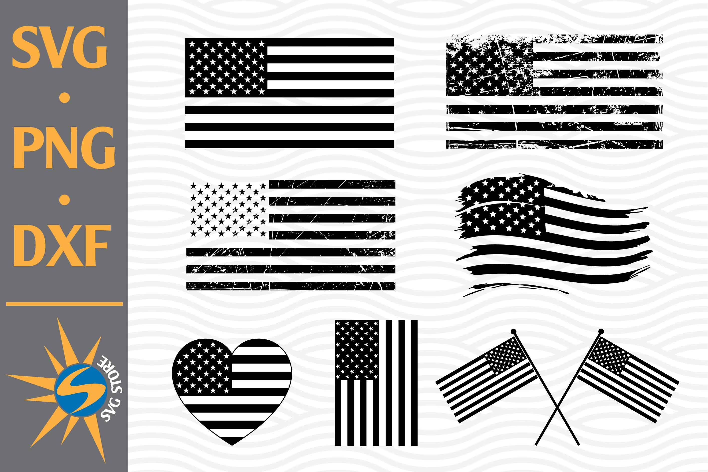 Free Free 344 Silhouette American Flag Sunflower Svg SVG PNG EPS DXF File