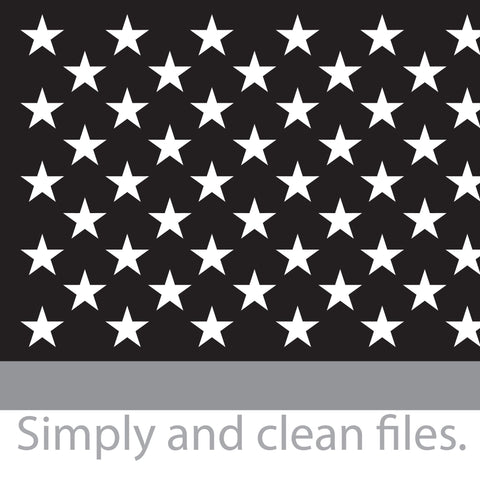 American Thin Gray Line flag. Cut files for Cricut (eps, svg, pdf, png ...