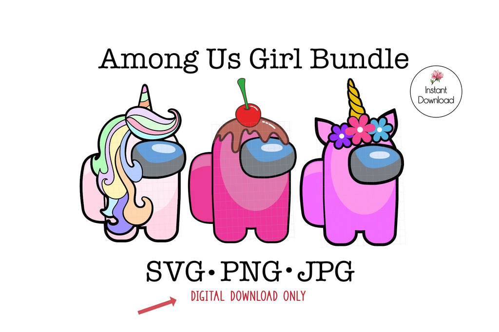 Download Among US SVG, Among Us Unicorn Sticker, Among Us Character ...