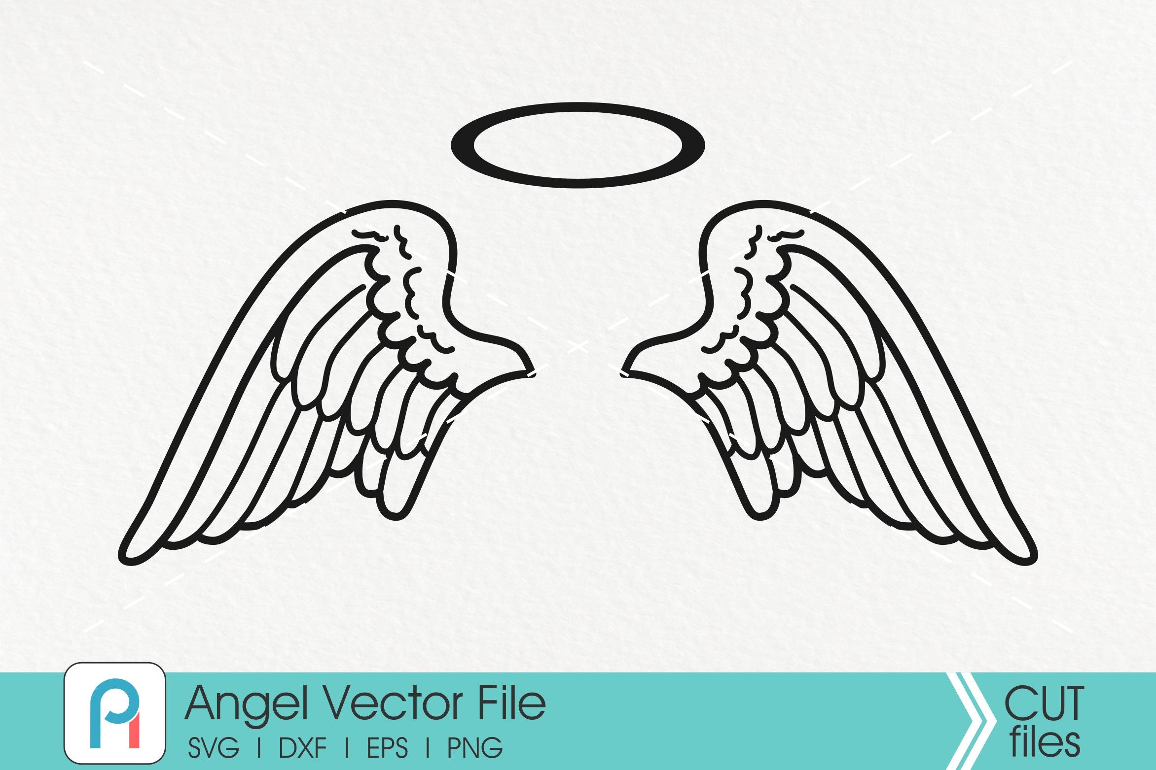 Angel Wings Svg Angel Svg Wings Svg Baby Memorial Svg So Fontsy