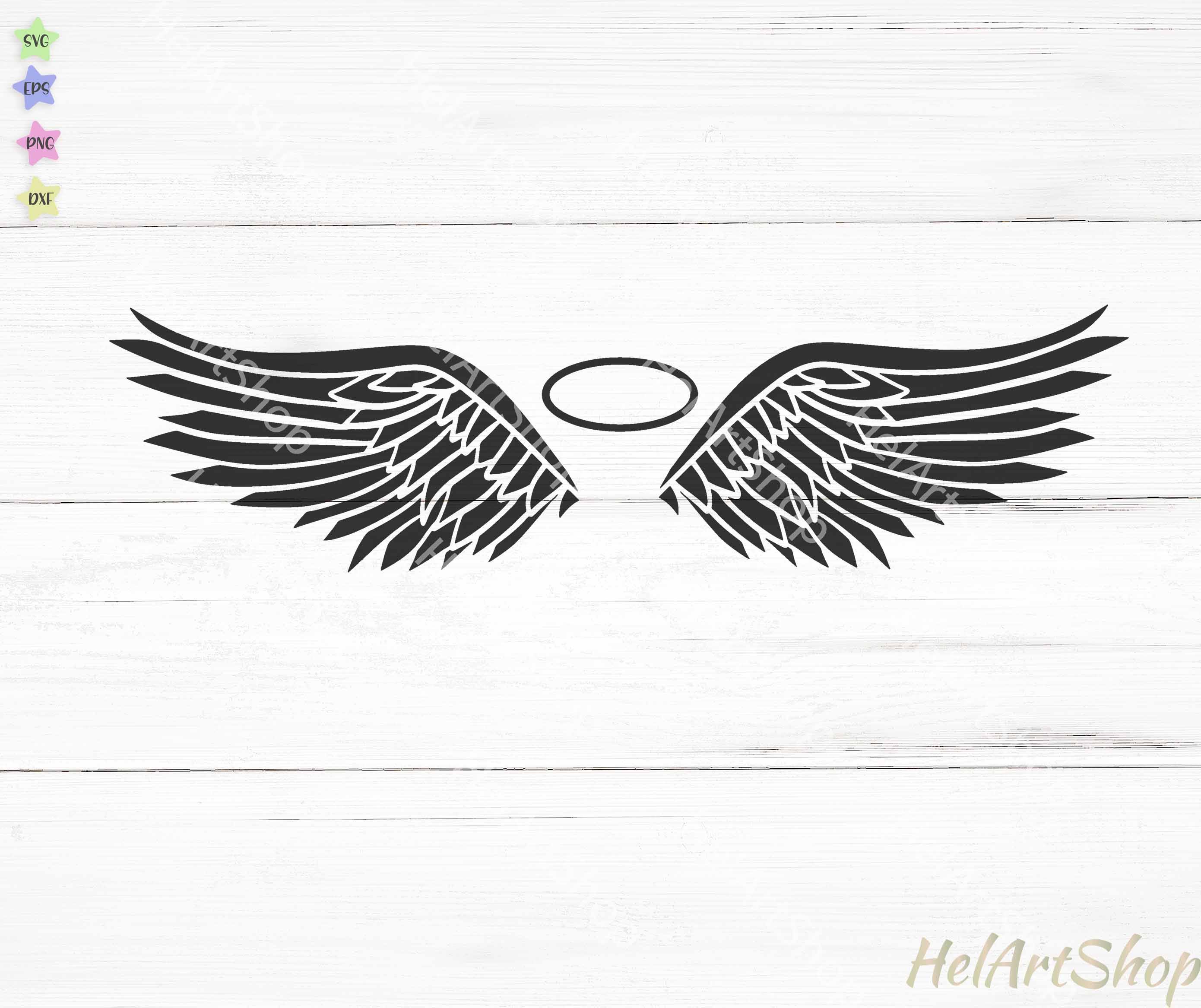 Download Angel Wings Svg So Fontsy