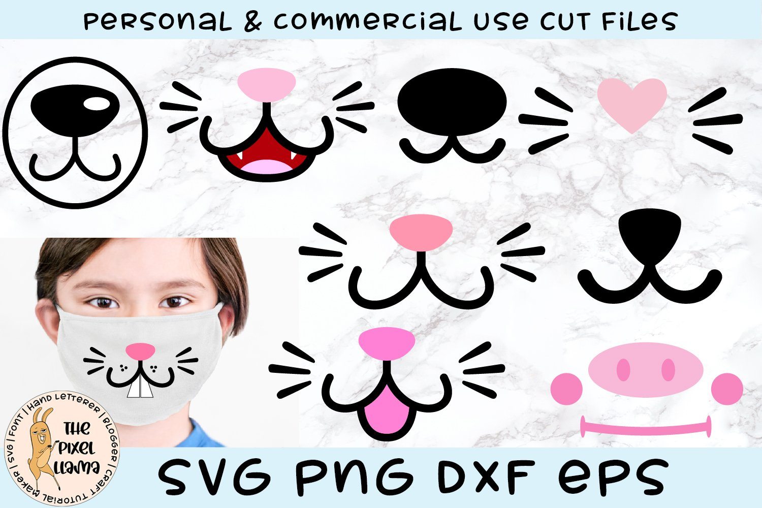 Download Animal Face Mask Designs Svg So Fontsy