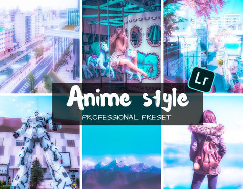 Download Anime Style Desktop Lightroom Presets Blogger Presets So Fontsy