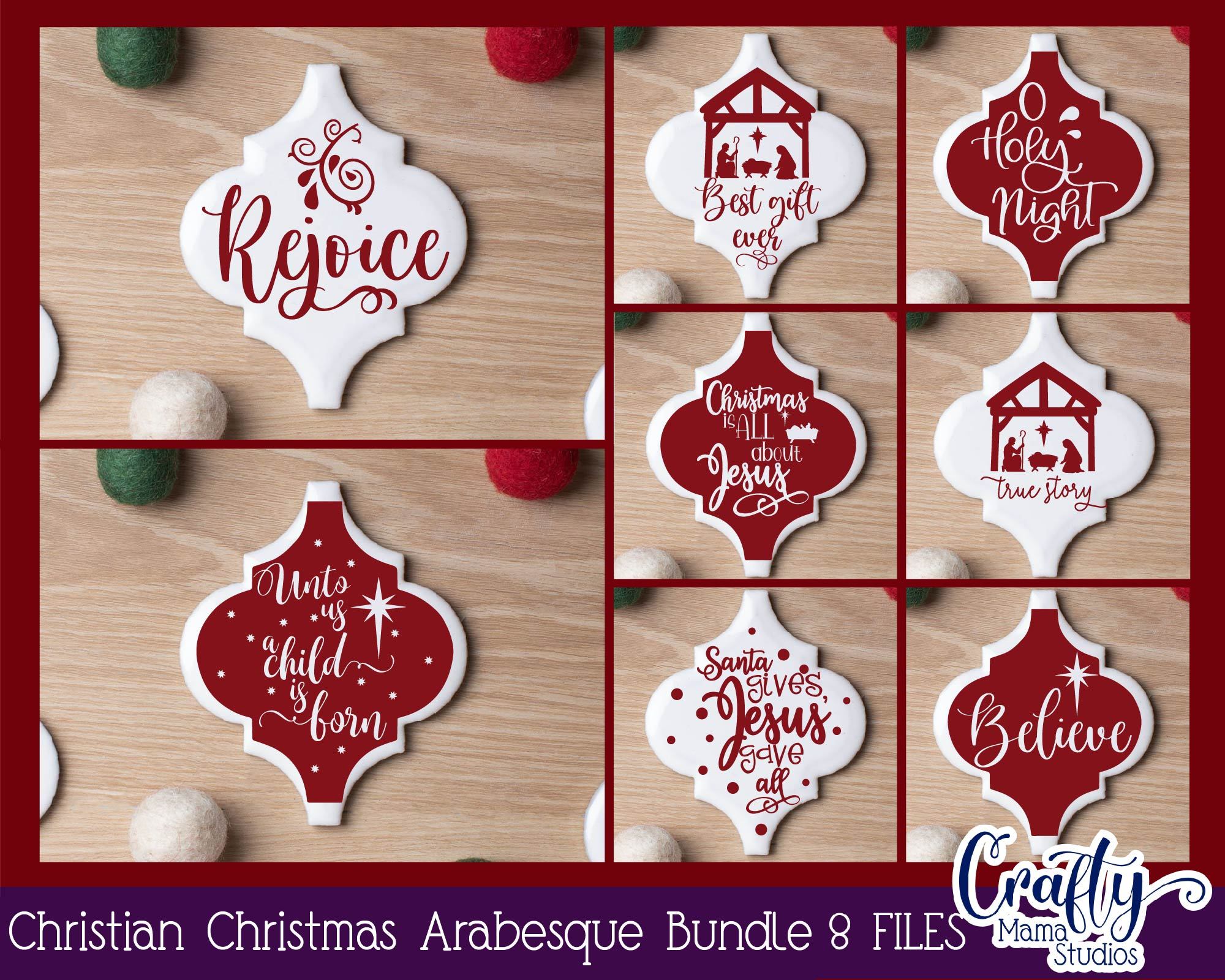 Download Arabesque Tile Ornament Svg Christian Christmas Svg Jesus So Fontsy