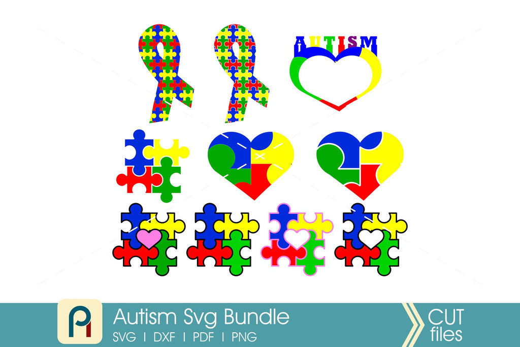 Download Autism Awareness Svg Bundle - So Fontsy