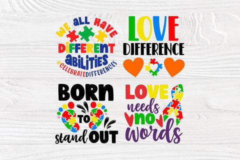 Download Autism Svg Bundle Autism Awareness Svg Autism Svg Dxf Png Eps Pdf Svg Cut Files Autism Quotes Autism Love Svg Cricut Silhouette So Fontsy