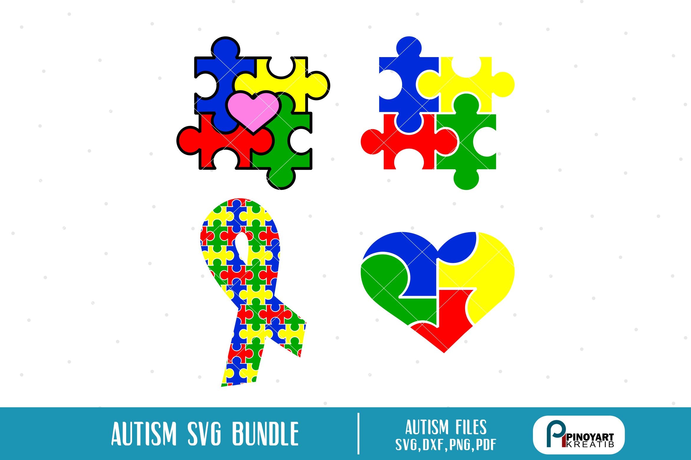 Download Autism Svg Bundle So Fontsy