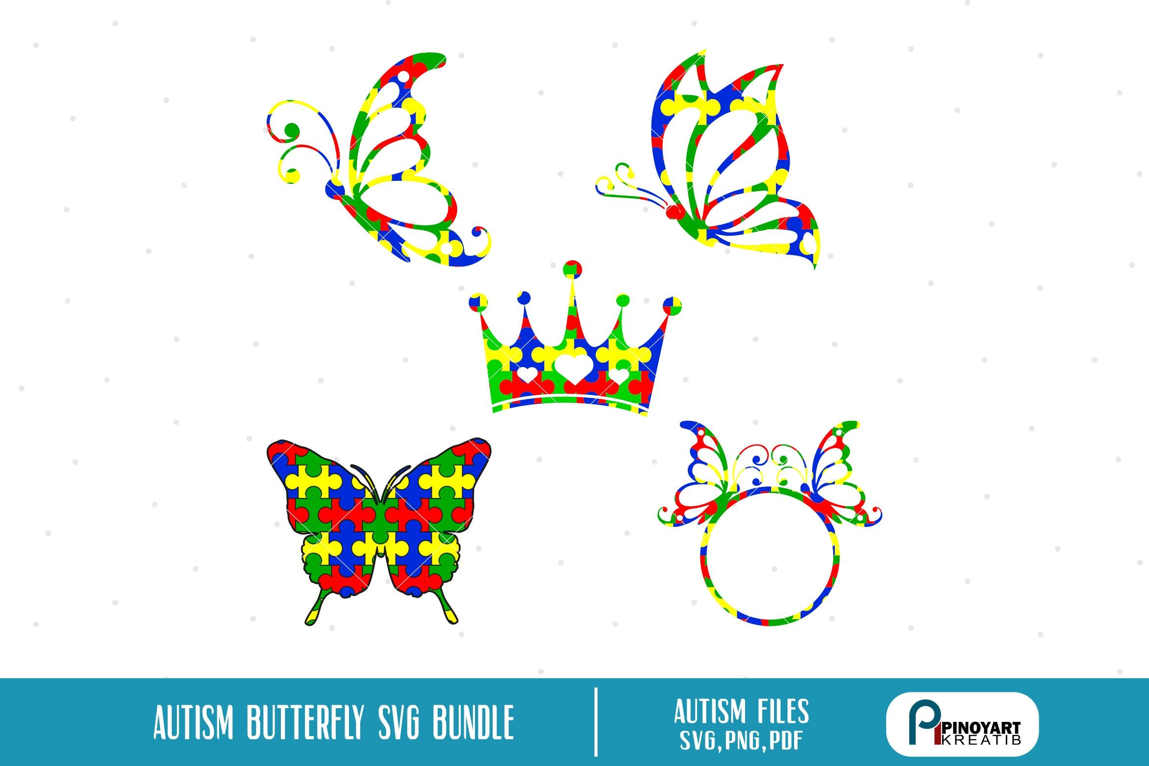 Download Autism Svg Bundle So Fontsy