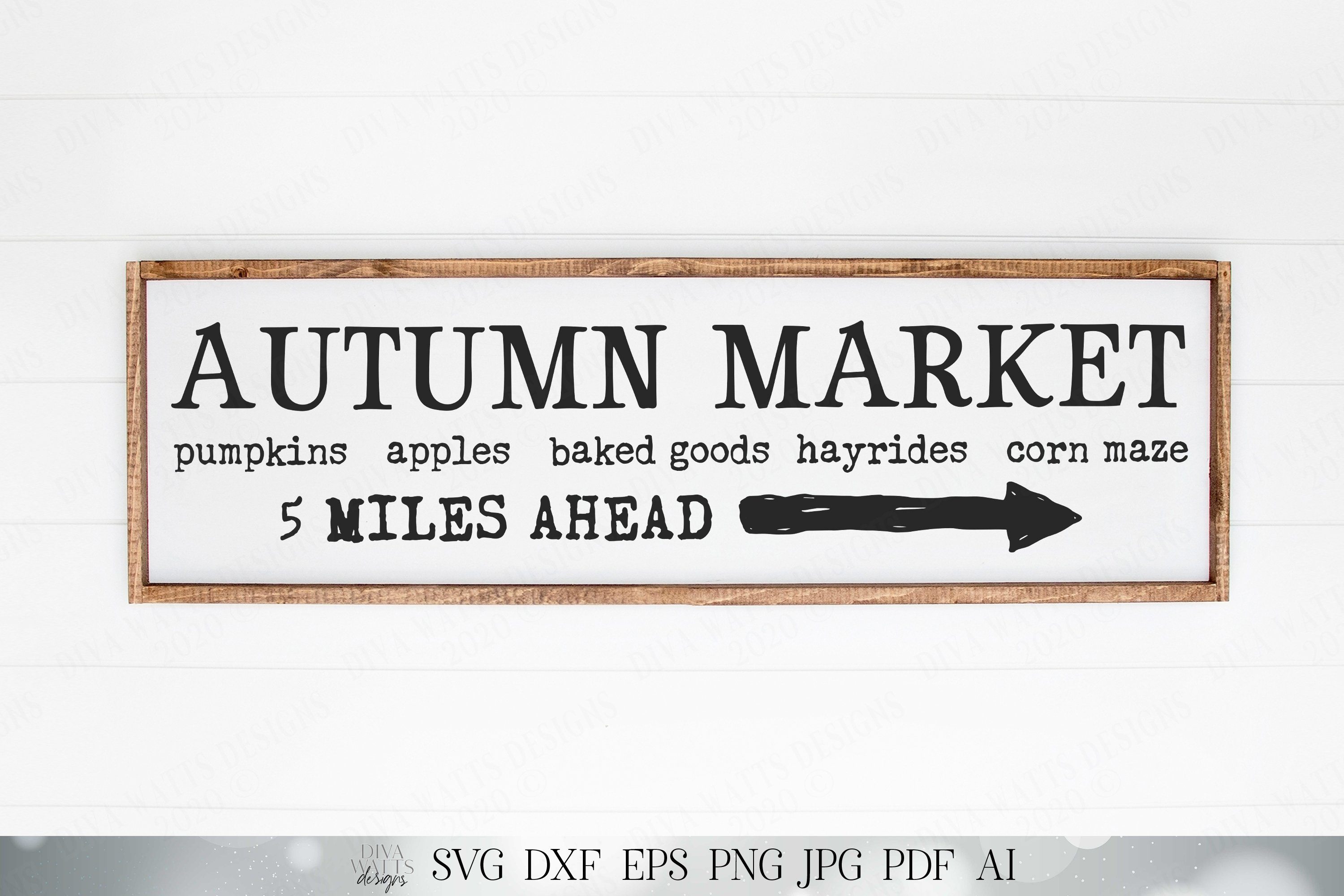 Download Autumn Market Svg Vintage Sign Svg Cricut Svg Farmhouse Wall Decor Printable Distressed Svg So Fontsy