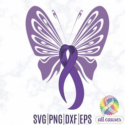 Free Free 325 Awareness Ribbon Butterfly Svg SVG PNG EPS DXF File