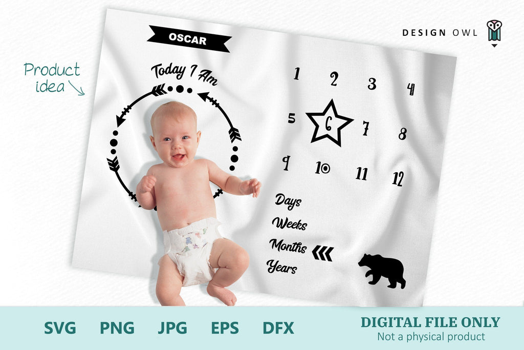 Download Products Tagged Monthly Milestones Svg So Fontsy