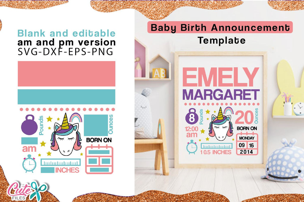 Download Products Tagged Birth Announcement So Fontsy