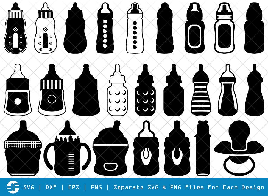 Free Free 299 Silhouette Baby Bottle Svg Free SVG PNG EPS DXF File