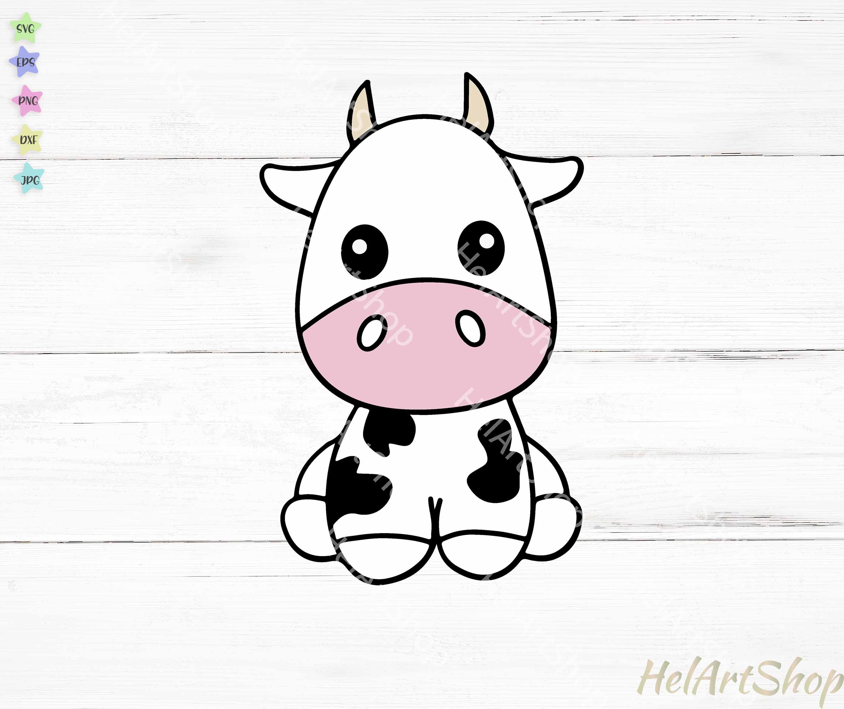Free Free 168 Clipart Baby Cow Svg SVG PNG EPS DXF File