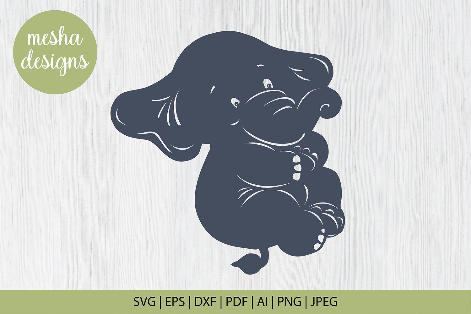 Free Free 214 Stencil Silhouette Baby Elephant Svg SVG PNG EPS DXF File